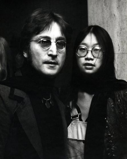 John Lennon and May Pang 