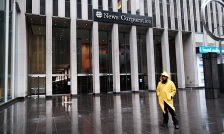 News Corp’s headquarters in New York.