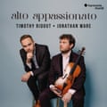 The artwork for Alto Appassionato.