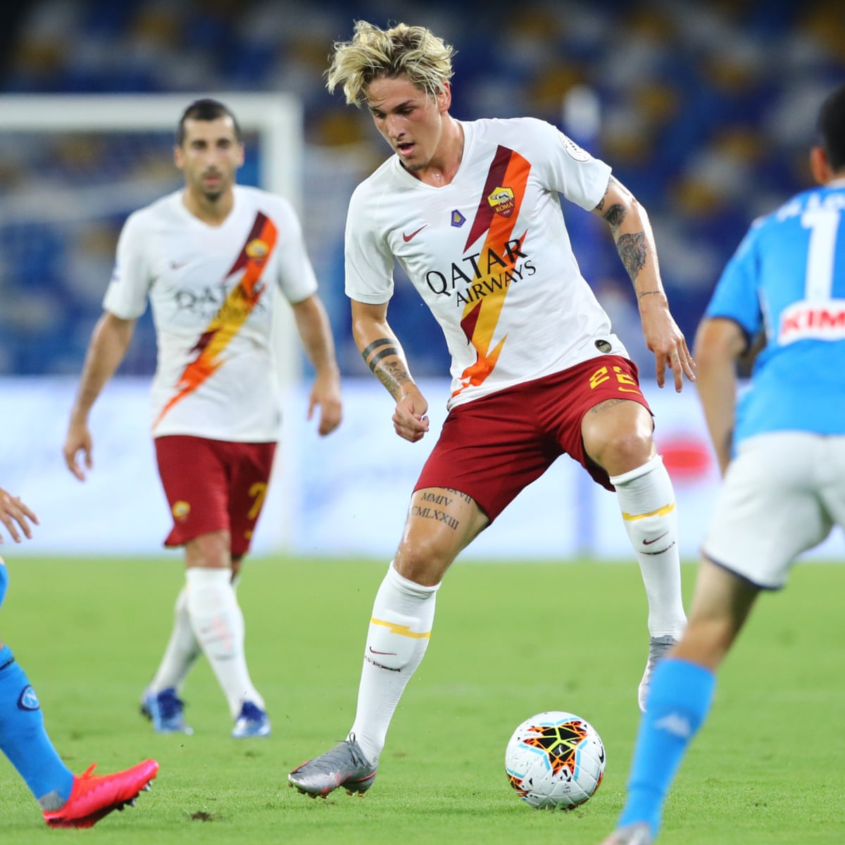 Tottenham Tracking Promising Roma Midfielder Nicolo Zaniolo Football The Guardian