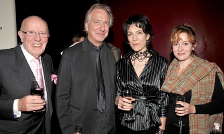 Richard Wilson, Alan Rickman, Harriet Walter and Emma Fielding in 2009.