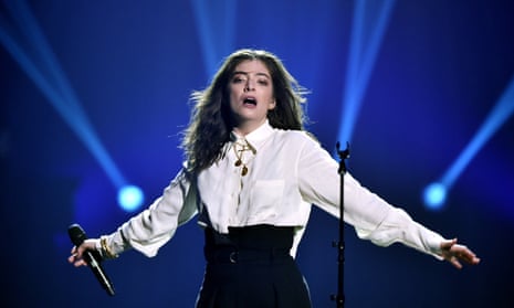 Lorde performs during MusiCares Person of the Year honoring Fleetwood Mac at Radio City Music Hall on January 26, 2018 in New York City.