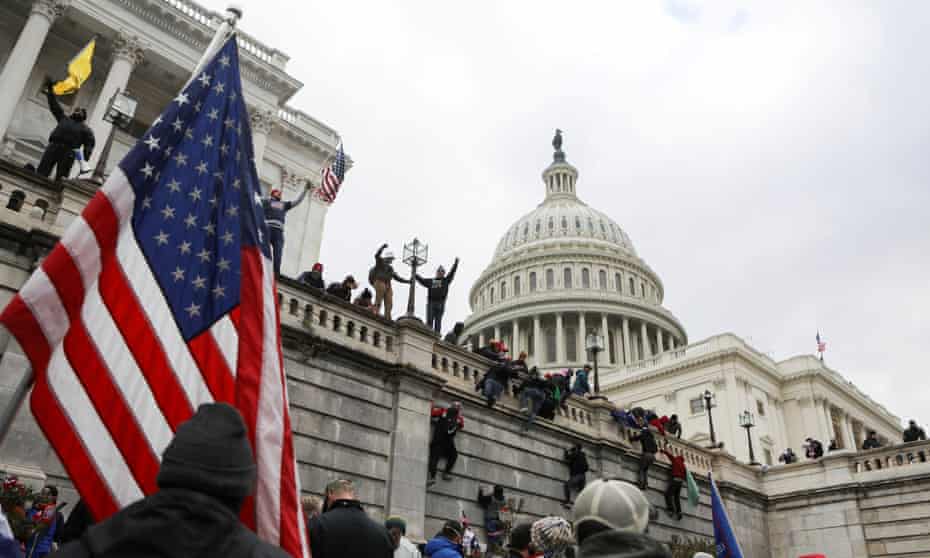 ‘Calling them “rioters” doesn’t quite capture the political motivations of the pro-authoritarian mob of Maga fanatics.