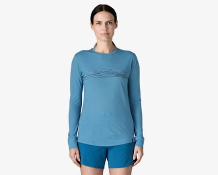 Women’s Capilene cool merino blend long-sleeved shirt,