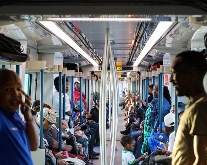 ‘Every day’s a fight’: join the commuters in Africa’s rapidly growing cities