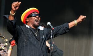 Seal of approval ... Toots Hibbert of Toots and the Maytals praised Dalmia’s work when he visited Jamaica.