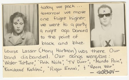 a postcard including photos of Gordon Stevenson and Mirielle Cervenka.