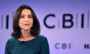 Carolyn Fairbairn the director general of the CBI.