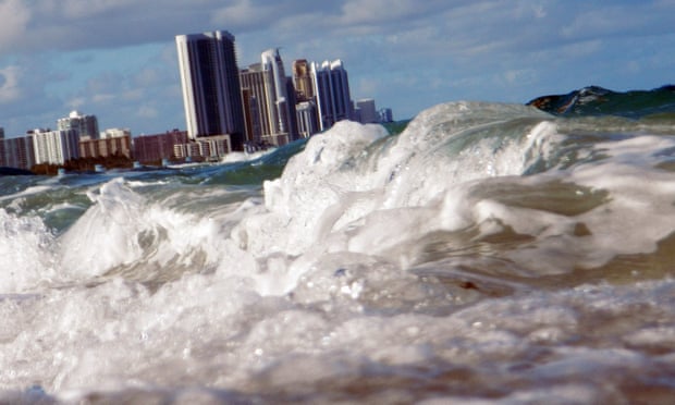 Florida Coast Line At Greatest Risk Of Rising Sea LevelNORTH MIAMI, FL - MARCH 14: Buildings are seen near the ocean as reports indicate that Miami-Dade County in the future could be one of the most susceptible places when it comes to rising water levels due to global warming on March 14, 2012 in North Miami, Florida. Some cities in the South Florida area are starting to plan for what may be a catastrophic event for the people living within the flooding area.. (Photo by Joe Raedle/Getty Images)
