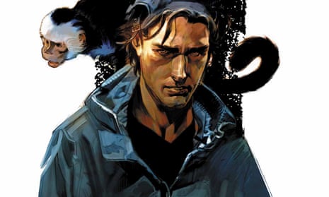 Detail from the cover of Y The Last Man