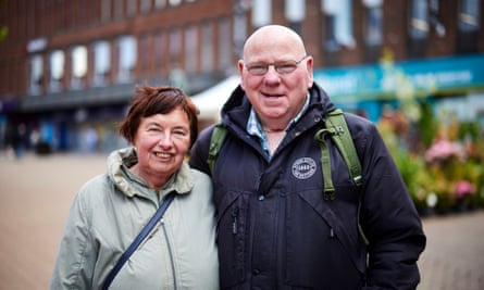 John Harley with wife Maureen