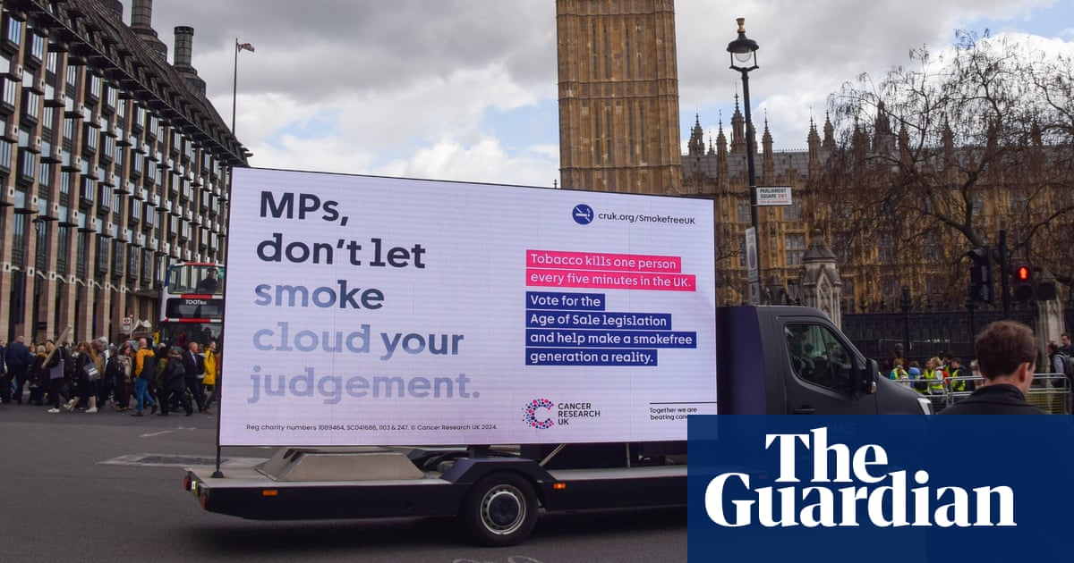 MPs vote for smoking ban despite Tories’ division over policy | Smoking