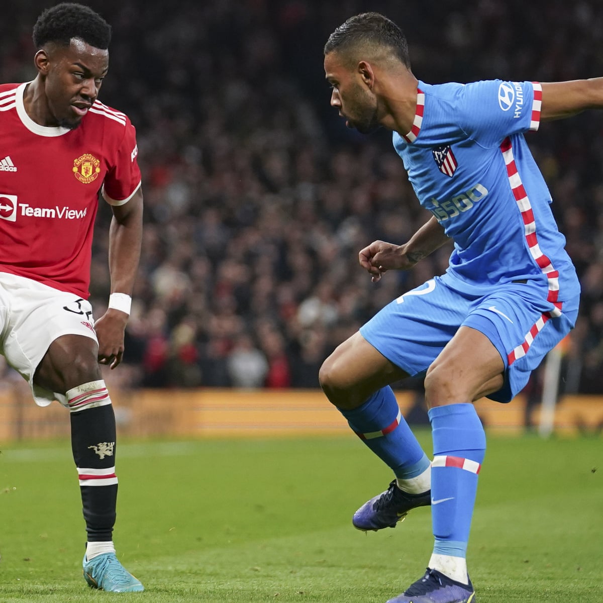 Manchester United's Rangnick: referee missed free-kick before Atlético goal | Manchester United | The Guardian