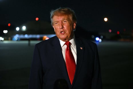 Trump sued over $100,000-a-month early-access offer to Truth Social posts | Donald Trump | The Guardian