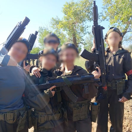 Children at an Avangard camp