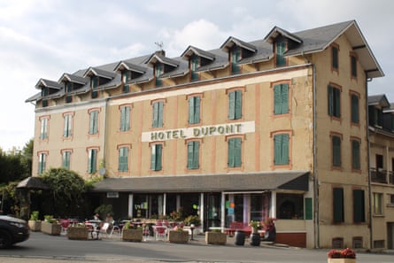 The now-closed Hotel Dupont in Castelnau-Magnoac