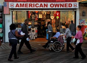 Boardwalk empire … a variety shop in Atlantic City, New Jersey.
