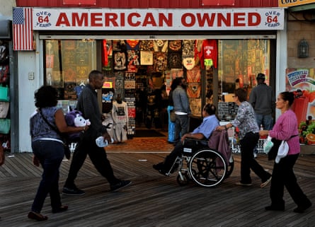 Boardwalk empire … a variety shop in Atlantic City, New Jersey.