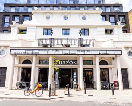 The exterior of Curzon’s cinema in Hoxton, east London