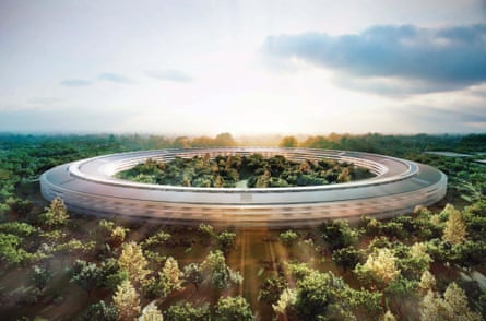 Apple’s new HQ in Cupertino, California.