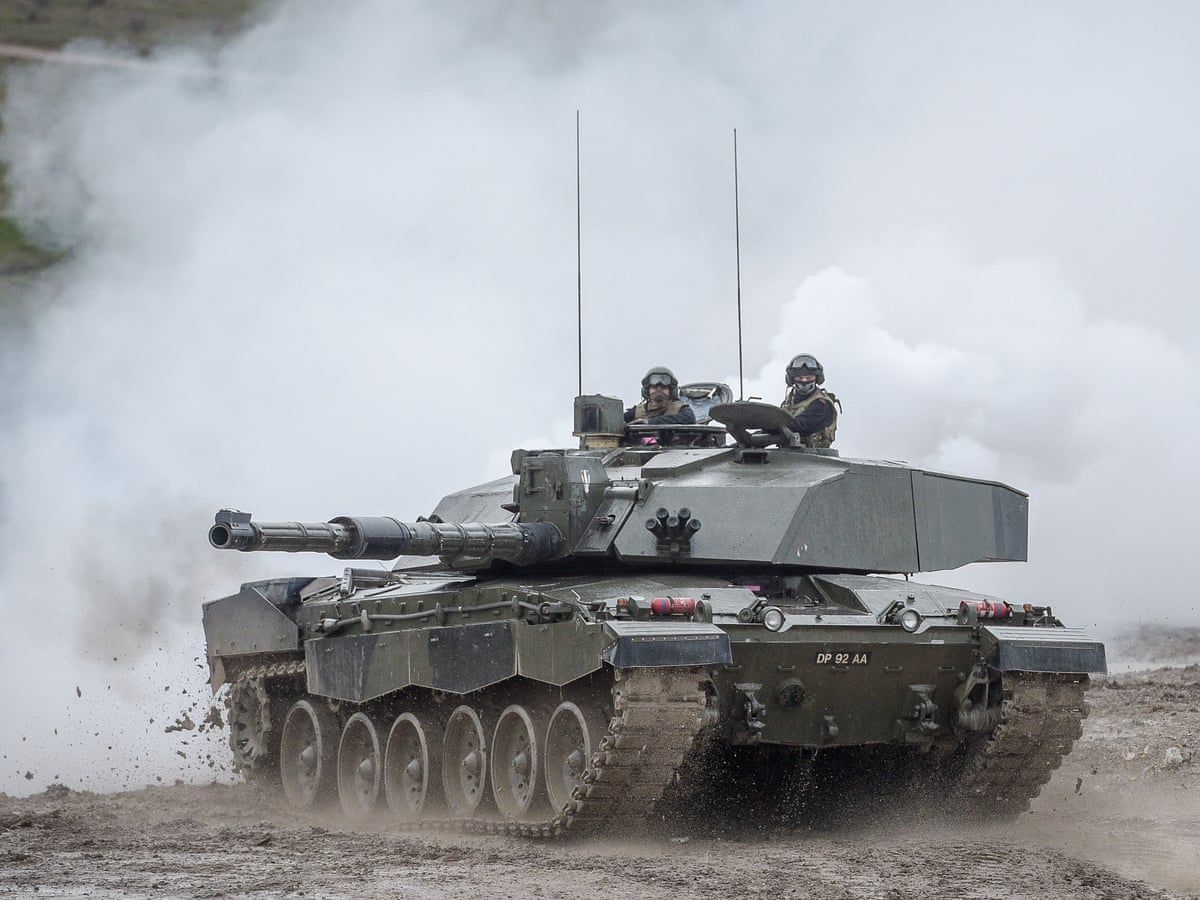 British Challenger 2 tank destroyed in combat for first time, Ukraine footage shows | Ukraine | The Guardian