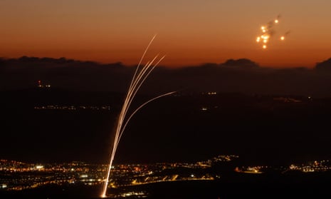 Hezbollah fired hundreds of rockets into northern Israel in what the militant group said was an attack to avenge the killing of its senior commander, Fuad Shukr