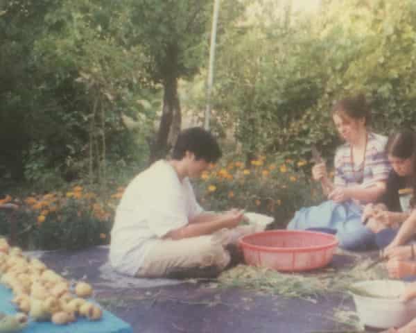 Arianne Shahvisi and her family during one of their summers in Iran.