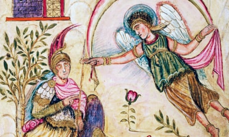 Un fragmento ilustrado de la Eneida de Virgilio en la colección de la biblioteca del Vaticano.