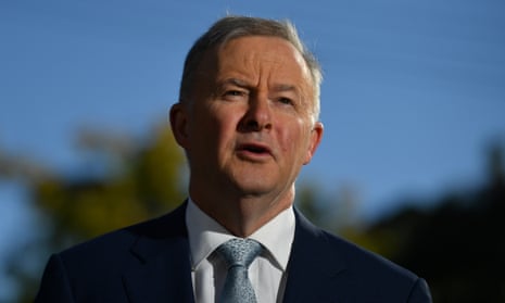 Leader of the opposition Anthony Albanese
