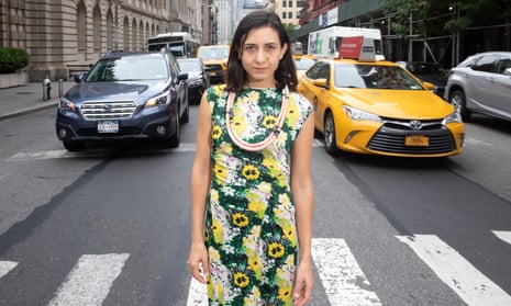 Ottessa Moshfegh in New York. ‘I’m pretty fluent in irreverence and cynicism.’