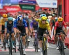 Vuelta a España: Matthew Brennan edges bunch sprint to snare fifth stage win