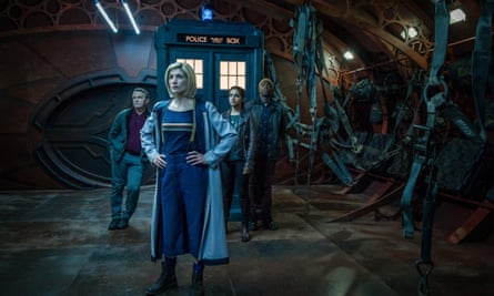 Jodie Whittaker as the 13th Doctor Who.