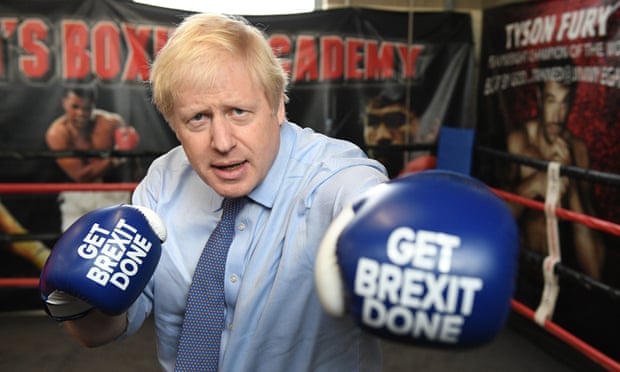 Boris Johnson in 2019.