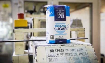 Tate & Lyle sugar, made from imported sugar cane.