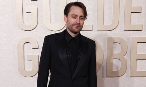 Kieran Culkin attends the 81st Golden Globe Awards on January 7, 2024 in Beverly Hills, California.