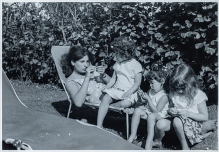 Ruth as a young mother, 1971.