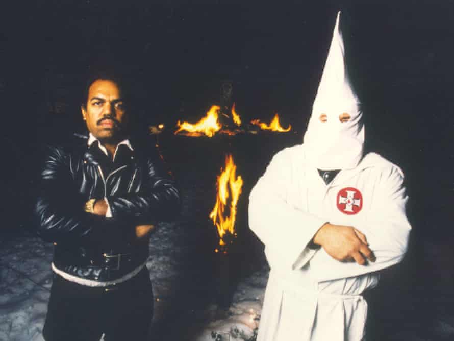 Daryl Davis and a KKK member.