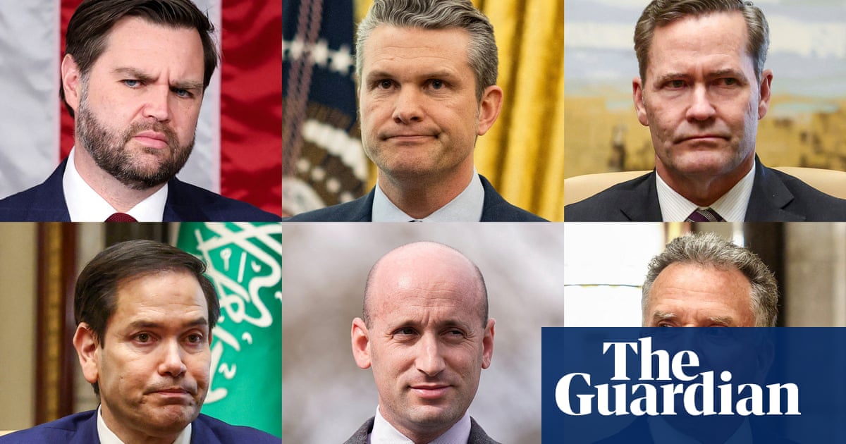 White House security leak: who's who in the Signal group chat