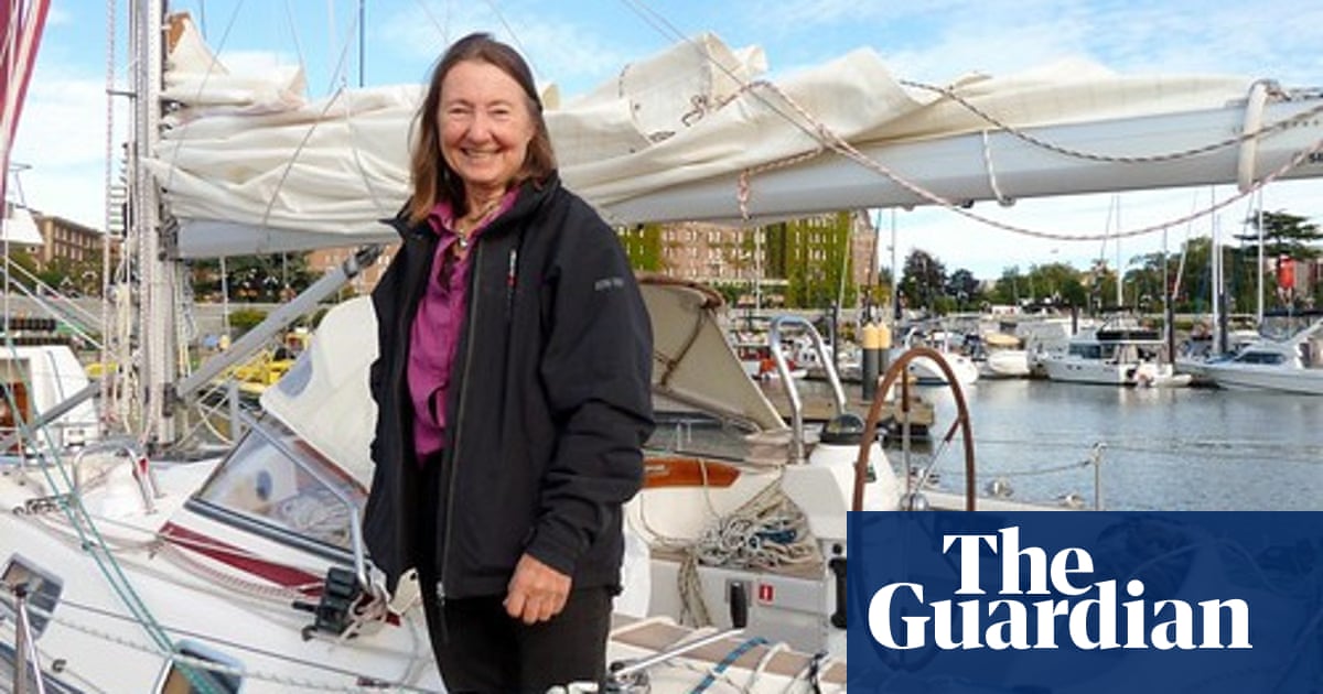 British woman, 77, becomes oldest person to sail around the world alone – video