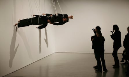 Walking on the Wall by Trisha Brown, 2011.