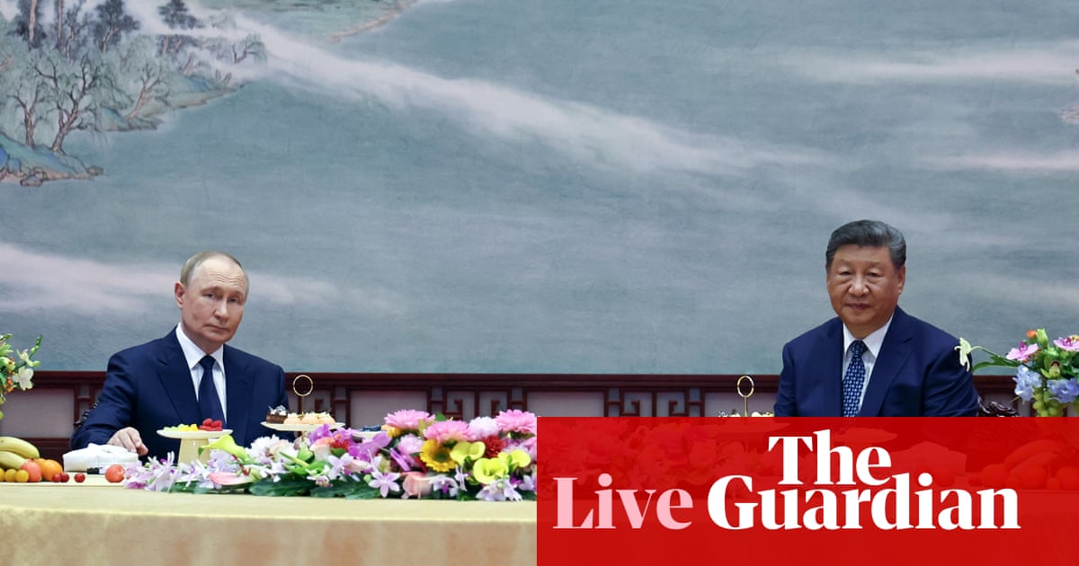 Putin claims he never opposed EU membership for Ukraine but draws line at Nato – as it happened