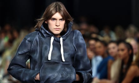 Hoodie made from play-dough at JW Anderson.