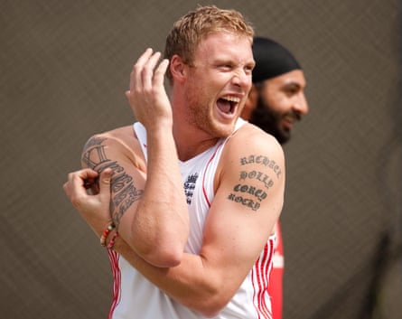 Andrew Flintoff in 2009.