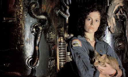 Sigourney Weaver in Scott’s 1979 film Alien.