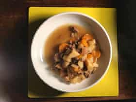 Scouse with mince as it's made at Maggie May's in Liverpool.