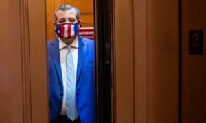 ted cruz in elevator