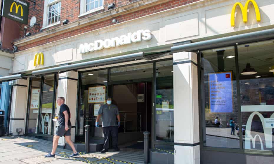 Mcdonald S Reopens 700 Dine In Restaurants In Uk Mcdonald S The Guardian Mcdonald S Reopens 700 Dine In Restaurants In Uk Mcdonald S The Guardian