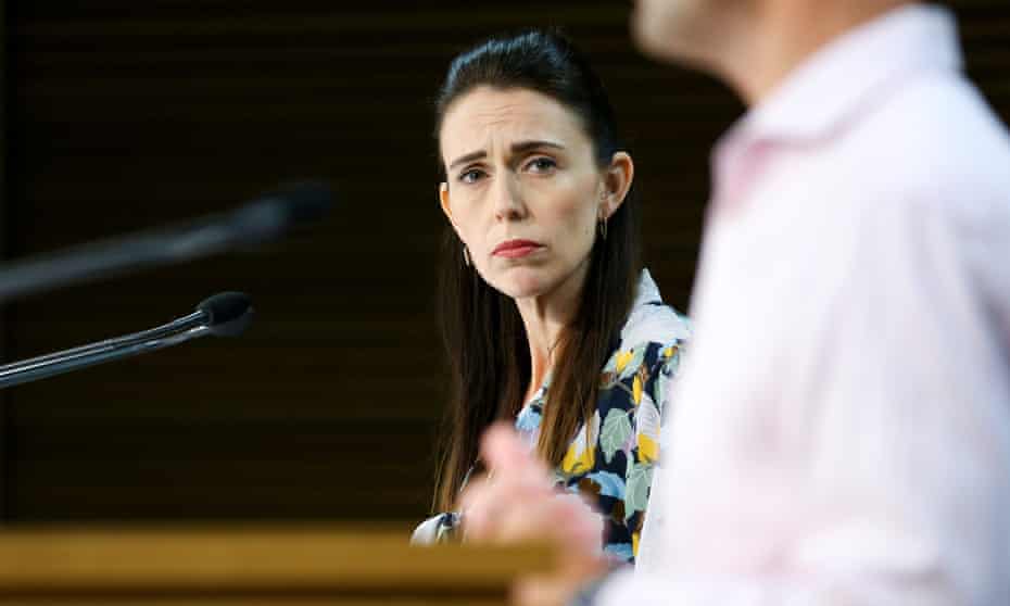 Prime Minister Jacinda Ardern gives a Covid-19 update as Auckland begins a seven-day lockdown on February 28 2021