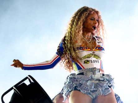 Ciara performing at Coachella in April this year.