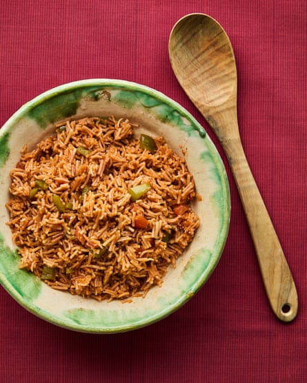 Sami Tamimi’s red rice (timman ahmar).